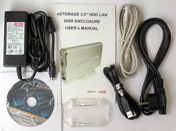 Floston e-Storage Ethernet USB Combo, фото 3
