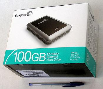Seagate Portable 100 Гбайт и Western Digital Passport 80 Гбайт, фото 14
