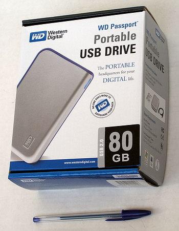 Seagate Portable 100 Гбайт и Western Digital Passport 80 Гбайт, фото 28
