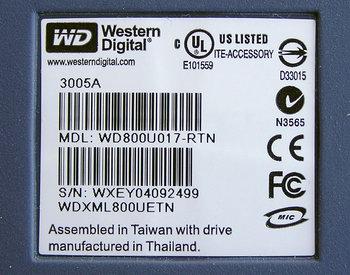 Seagate Portable 100 Гбайт и Western Digital Passport 80 Гбайт, фото 21