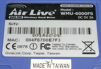 Беспроводной диск AirLive WMU-6000FS, фото 9