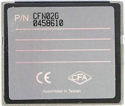 Тестирование карт памяти с интерфейсом CompactFlash, фото 4