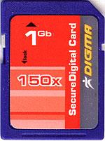 Карты Digma с интерфейсами SD и MMC, фото 1