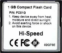 Тестирование карт памяти с интерфейсами CompactFlash, MMC и SD, фото 4