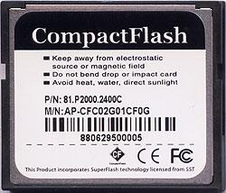 Карты памяти Apacer и Kingston с интерфейсом CompactFlash, фото 2