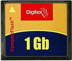Флэш-карты Digitex с интерфейсами CF, MMC и SD, фото 3
