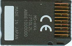 Карты памяти Memory Stick PRO-HG, фото 4