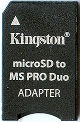 Карты памяти Memory Stick PRO-HG, фото 7