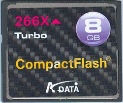 Карты памяти CompactFlash производства A-data, Apacer, Kingston, Pretec, Transcend и Verbatim, фото 1
