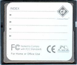 Карты памяти CompactFlash производства A-data, Apacer, Kingston, Pretec, Transcend и Verbatim, фото 2
