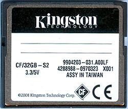 Карты памяти CompactFlash производства A-data, Apacer, Kingston, Pretec, Transcend и Verbatim, фото 6