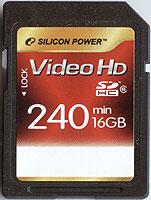 Карты памяти SDHC Kingston Class 10 и Silicon Power Video HD:, фото 3