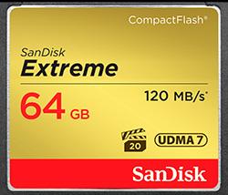 Карты памяти CompactFlash SanDisk Extreme:, фото 1