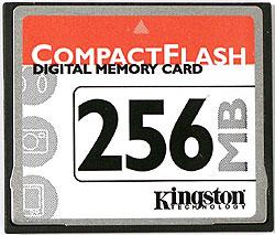Флэш-карты Kingston и SanDisk с интерфейсом CompactFlash, фото 1