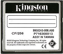 Флэш-карты Kingston и SanDisk с интерфейсом CompactFlash, фото 2