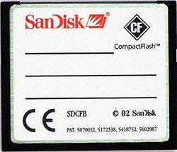 Флэш-карты Kingston и SanDisk с интерфейсом CompactFlash, фото 8