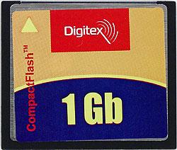 Флэш-карты Digitex и PNY Technologies с интерфейсом CompactFlash, фото 1