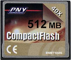 Флэш-карты Digitex и PNY Technologies с интерфейсом CompactFlash, фото 3