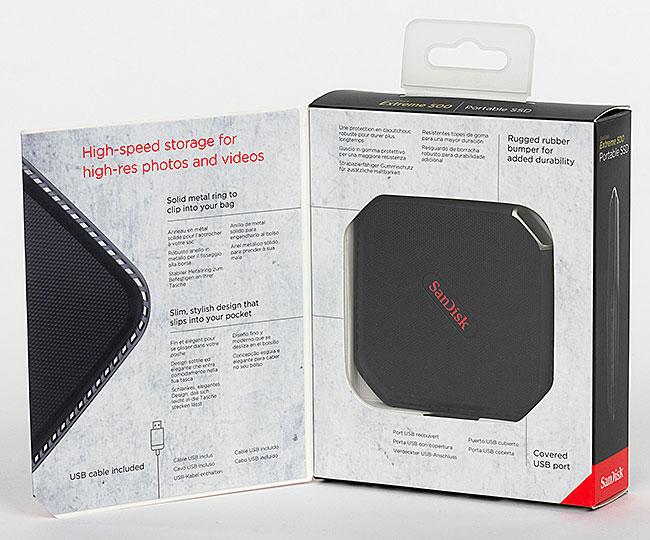 Внешний SSD SanDisk Extreme 500 емкостью 240 ГБ:, фото 1