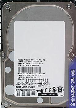 Жесткий диск Fujitsu MAS3367NC, фото 3