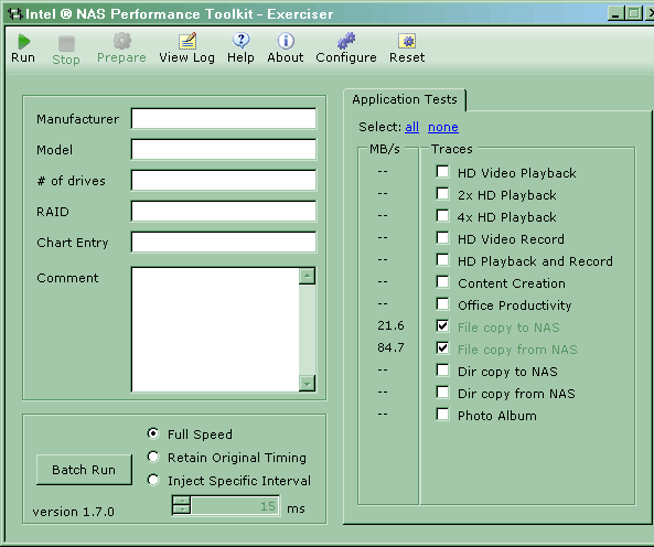 Intel NAS Performance Toolkit, фото 1
