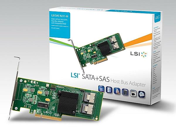 Интерфейс SAS-2 и контроллер LSI SAS 9211-8i:, фото 8