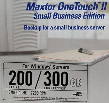 Maxtor OneTouch II: FireWire 800 и Small Business Edition, фото 1