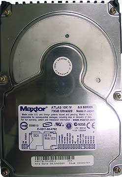 Maxtor Atlas 15K 8C073L0 и 10K IV 8B073L0, фото 1