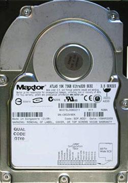 Maxtor Atlas 15K 8C073L0 и 10K IV 8B073L0, фото 3