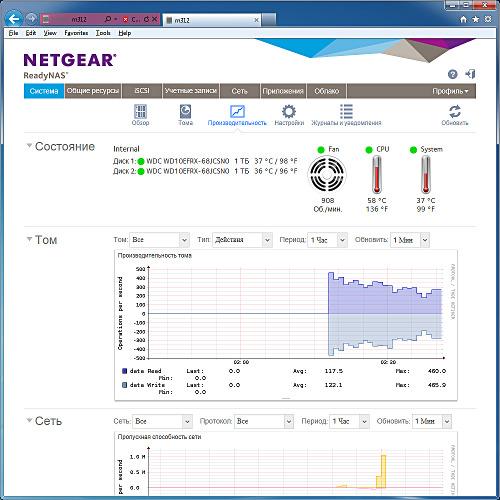 Настройка Netgear ReadyNAS 312 Настройка Netgear ReadyNAS 312