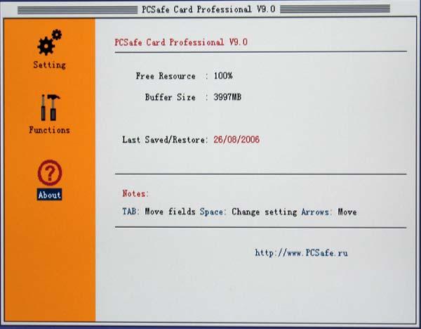 Карта защиты данных на диске PCSafe Recovery Card, фото 14