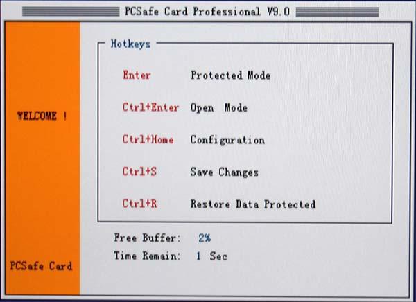 Карта защиты данных на диске PCSafe Recovery Card, фото 12
