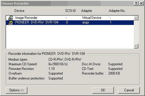 Тестирование 6-in-1 накопителя Pioneer DVR-104, фото 1