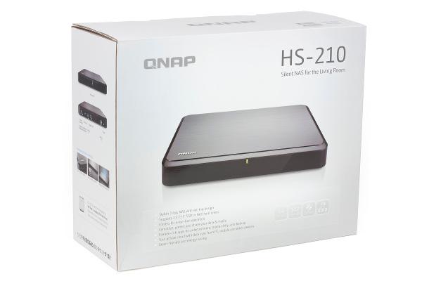Упаковка QNAP HS-210 Упаковка QNAP HS-210