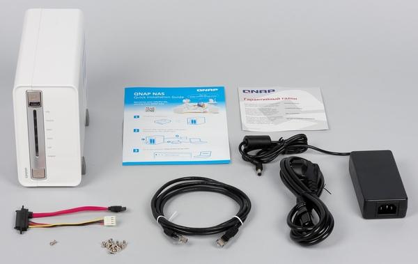 Комплект поставки QNAP TS-251C Комплект поставки QNAP TS-251C