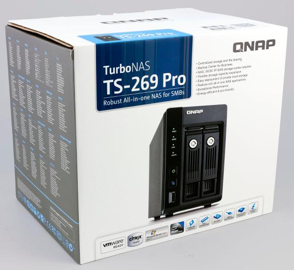 Упаковка QNAP TS-269 Pro