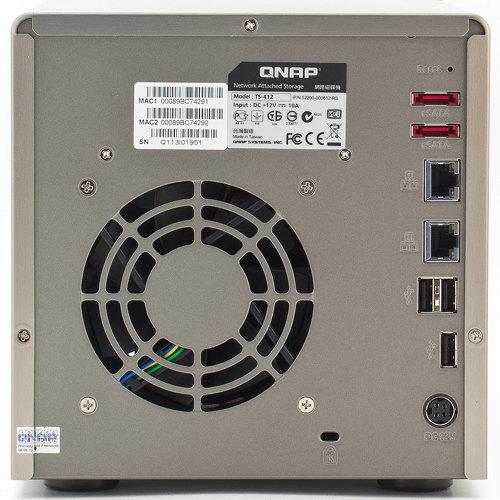 Внешний вид QNAP TS-412 Внешний вид QNAP TS-412