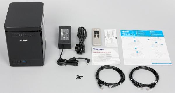 Комплект поставки QNAP TS-453mini