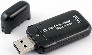 Компактный картовод Kingston Data Traveler Reader, фото 2