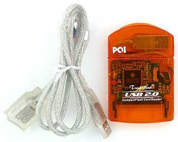 PQI Travel Flash CF Card Reader USB 2.0, фото 2