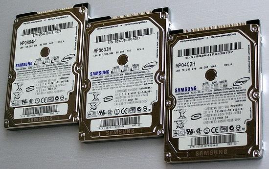 2,5-дюймовые винчестеры 2004 года, фото 6