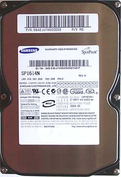 Продолжение обзора линейки Samsung SpinPoint P80, фото 3