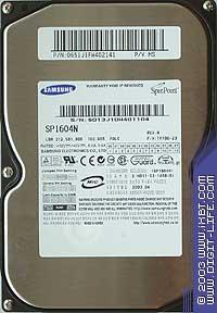 Samsung SpinPoint SP1604N и SP0411N, фото 2