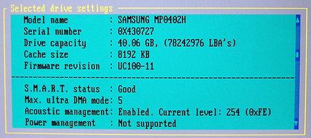 Samsung SpinPoint M40, фото 9