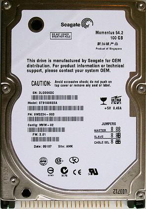 Seagate Momentus 5400.2, фото 1