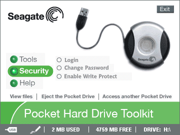 Seagate USB 2.0 Pocket Hard Drive ST650211USB, фото 9