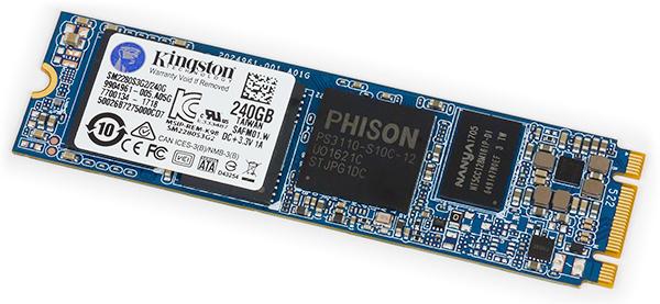 SSD-накопитель Kingston SSDNow M.2 SATA G2 емкостью 240 ГБ:, фото 1