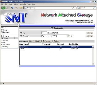 Миниатюрный сетевой накопитель EZ-NAS, фото 9