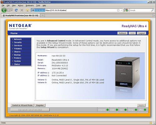 Сетевой накопитель NETGEAR ReadyNAS Ultra 4, фото 9