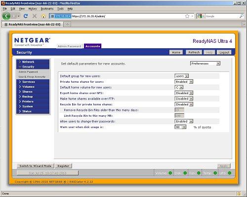 Сетевой накопитель NETGEAR ReadyNAS Ultra 4, фото 10